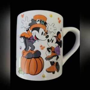 Disney Mickey Mouse & Minnie Mouse Halloween 14oz Mug
